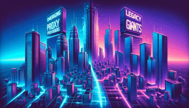 Emerging Proxy Providers vs. Legacy Giants: A Market Disruption?